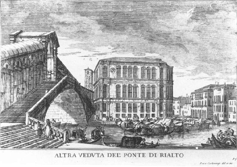 CARLEVARIS, Luca The Rialto Bridge d oil painting image